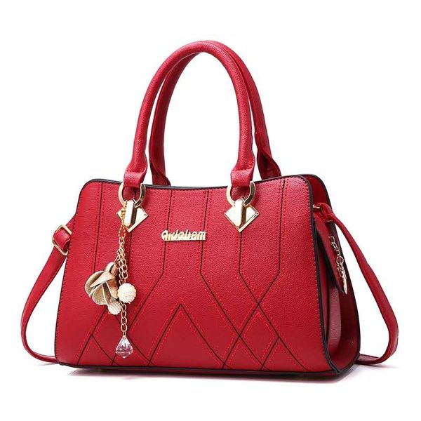 

2020 new fashion handbag women shoulder messenger bag pu leather ladies handbag