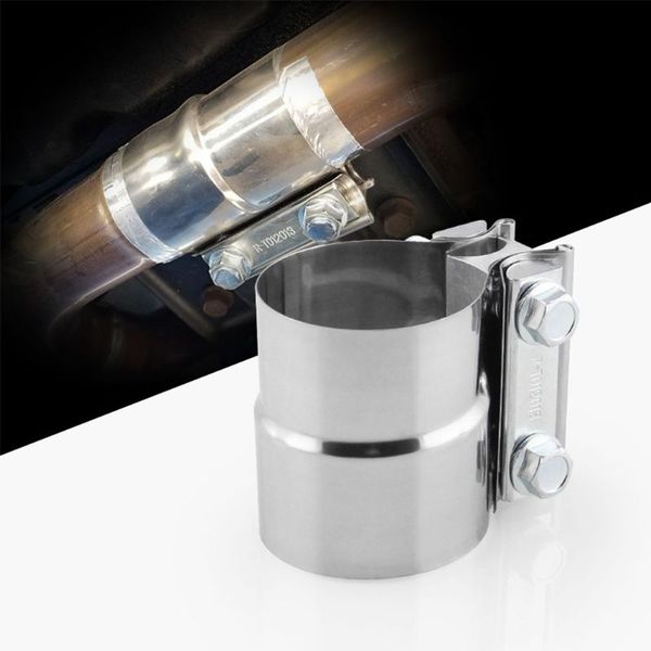 

vehicle car preformed exhaust stainless steel lap joint band clamp automobile professional spare parts motorcycle exhaust system