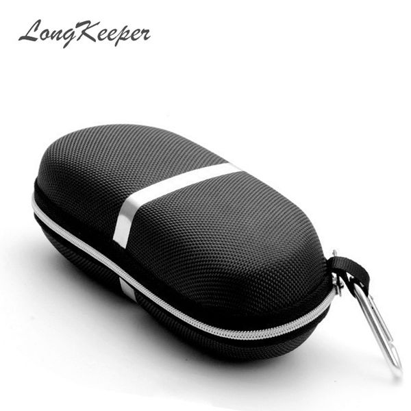 

longkeeper 2 colors sunglasses reading glasses carry bag hard zipper box travel pack pouch case new yjh02, Silver
