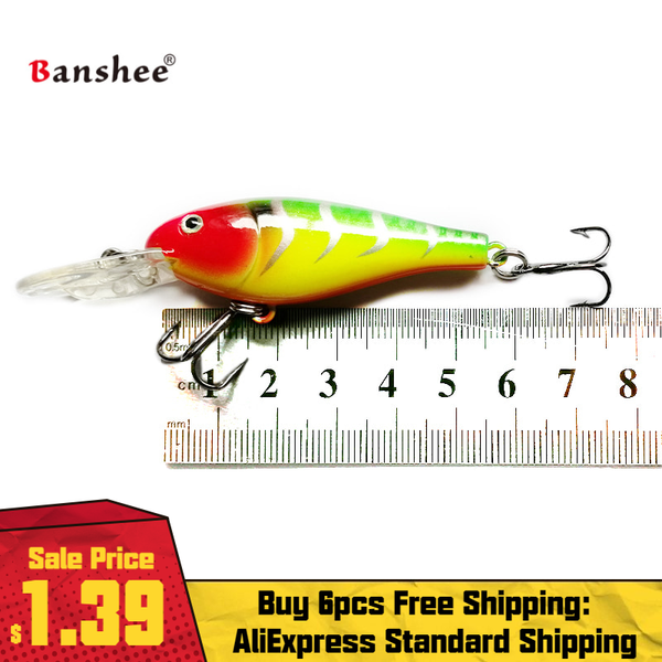 

banshee 55mm 6g new mini minnow fishing lure 2020 hard artificial bait 3d eyes fishing wobblers diving 0.5m-2m crankbait minnows