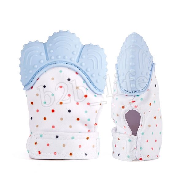 

Зубные перчатки Ребенок сосание пальцев Thumb Sound Силикон младенца Уход Прорезыватель соску Новорожденный Dental Care MMA2605-A21