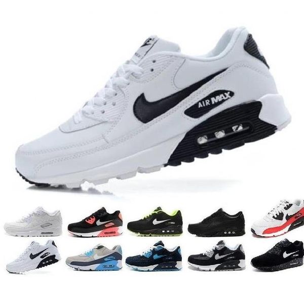 

2020 air cushion classic 90 ultra men women running shoes surface breathable max 90s black casual sport athletic trainers sneakers