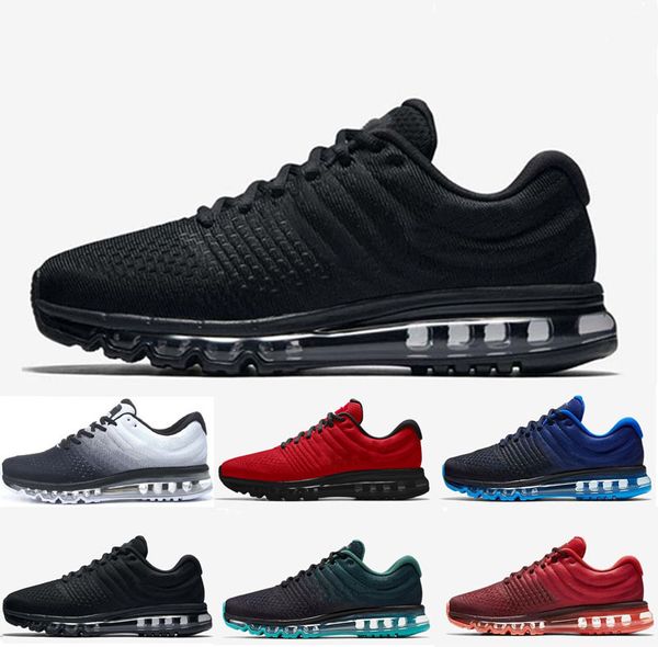 

New men 2017 360 de inger running hoe port red black blue air cu hion jogging walking neaker ize u 7 11