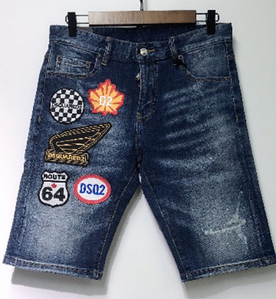 

european standing men's jeans, men's jeans, a pair of skinny jeans and black embroidered skulls#2001, Blue