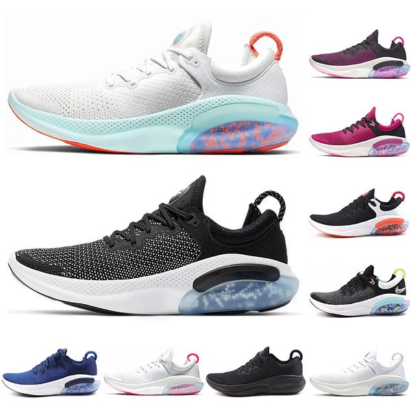 

2020 joyride run running shoes blue volt bleached coral platinum tint racer mens trainer breathable sports sneakers runners us5.5-11