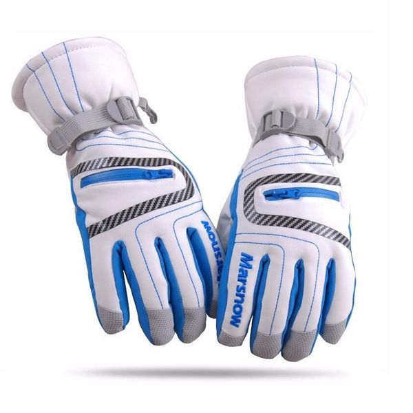 

ski gloves waterproof warm hockey gloves winter outdoor sport mountain skiing snowboard for women kid