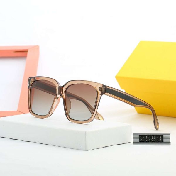 

2589 fashional summer sunglasses for man womens sunglasses glasses uv400 new designer 5 color optional quality, White;black