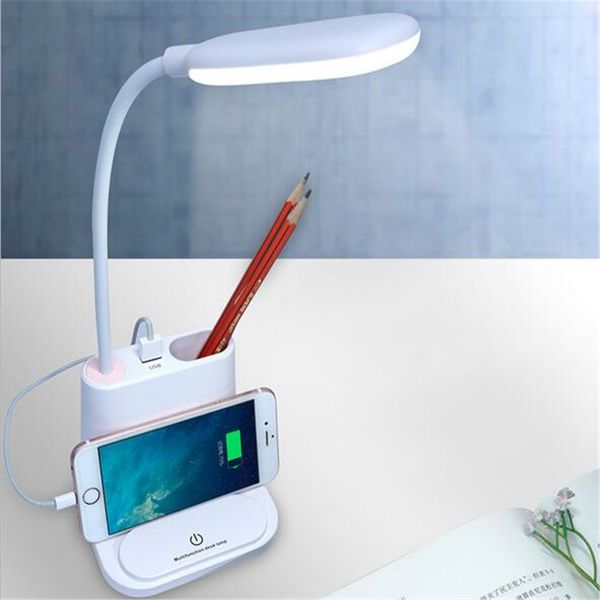 

fashion usb rechargeable touch sensor led desk table light lamp led reading light table lamp