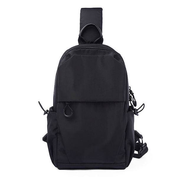 

multifunction crossbody bags men chest pack short trip messengers 7 pockets water repellent shoulder bag male for winter