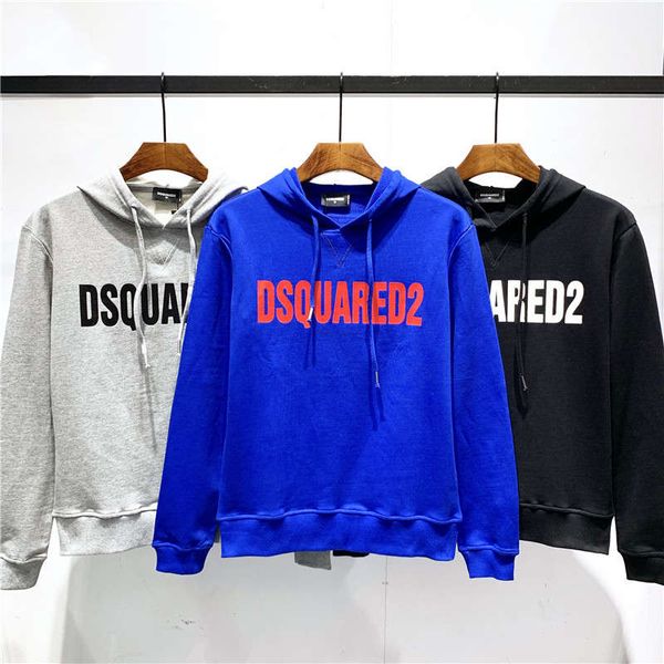 

Fw 2019 new arrival d2 men 039 clothing treet hoodie long leeve weat hirt m 3xl d 253, Black