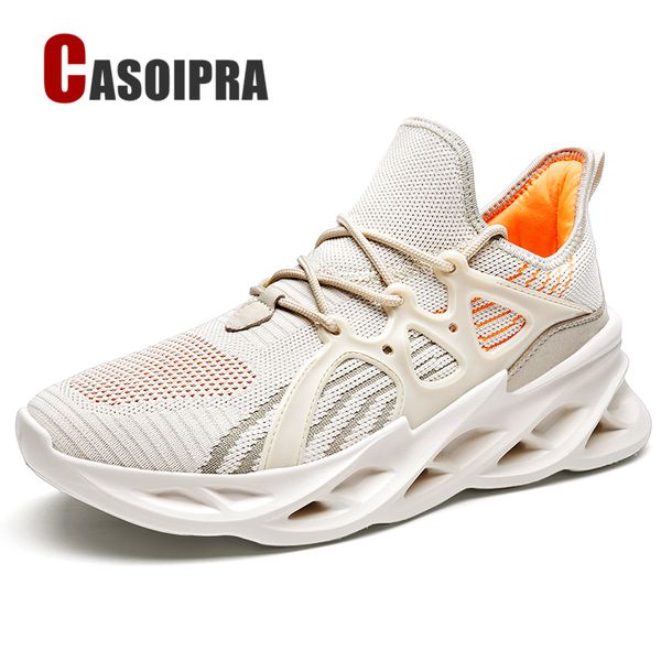 

2020 new sneakers men blade sports shoes breathable running shoes light mesh trainers athletic male jogging casual