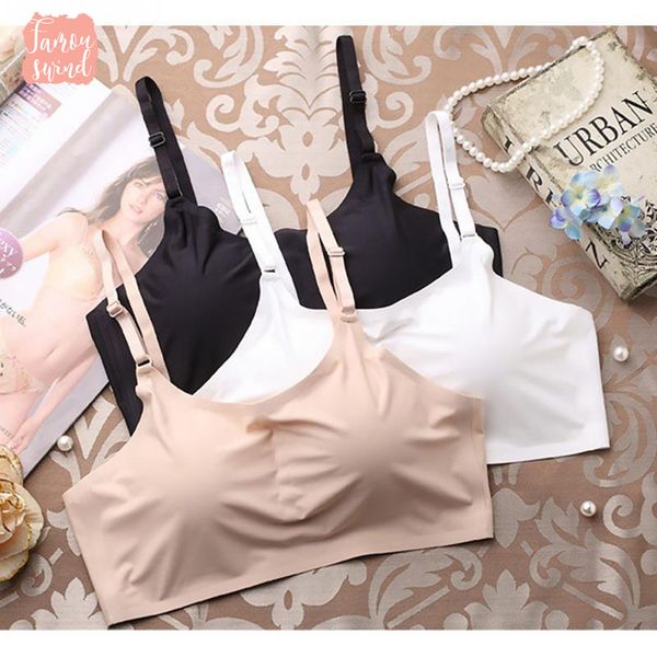 

белье бюстгальтер женщины ice заднее закрытие шелковый регулируемый ремень бесшовная фитнес нет стальное кольцо push up bra хорошее качество, Red;black