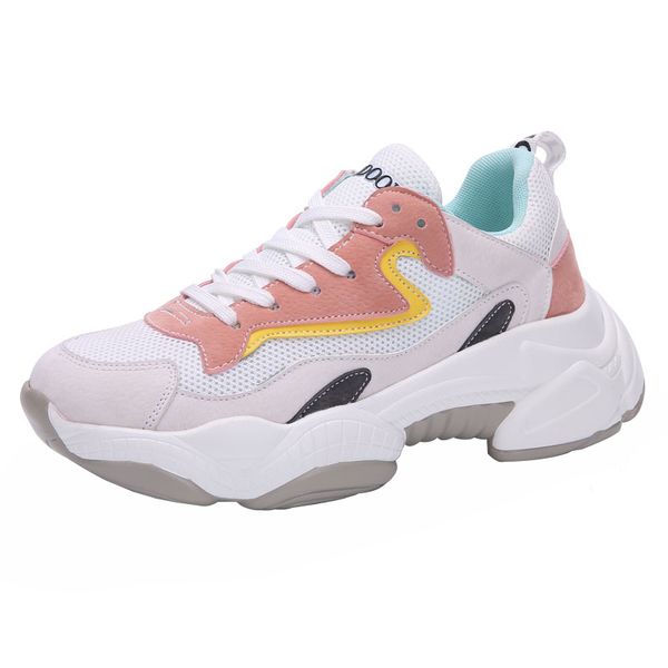 

chunky sneakers women trainers dad platform running shoes 2019 new brand spring summer wedges basket female tennis walking