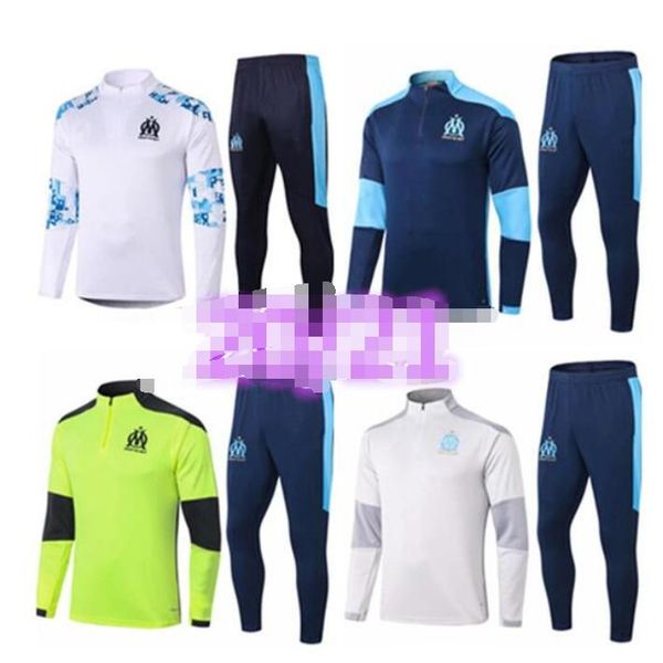 

2020 2021 marseille men football tracksuit air jordam ajax soccer training suit 20 21 paris mbappe survetement de foot chandal jogging, Black
