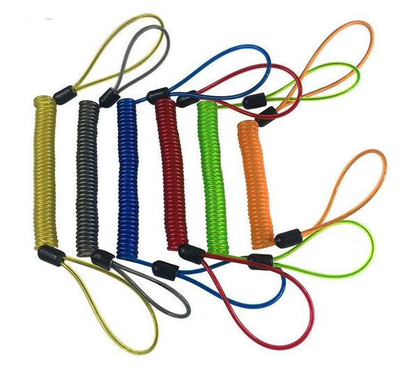 

150cm alarm disc lock security anti thief motorbike accessories motorcycle wheel disc brake bag and reminder spring cable line