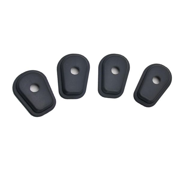 

4pcs turn signal adapters spacers for kawasai z250 z300 z750 z800 z1000 z1000sx z750s z250sl light indicators front or rear (black