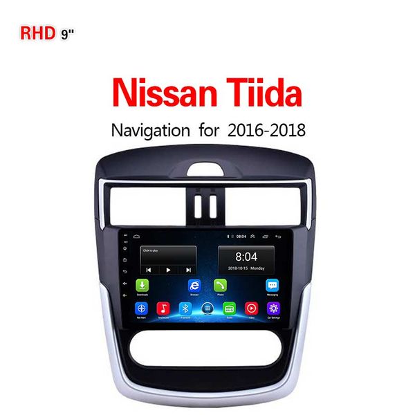 lionet gps навигаи дл авомобил tiida 2016-2018 9inch rn1021x