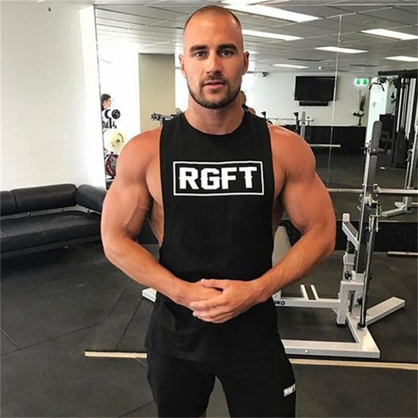 

men bodybuilding cotton tank tees new male gyms muscle fitness crossfit workout sleeveless shirt stringer singlets clothing, White;black