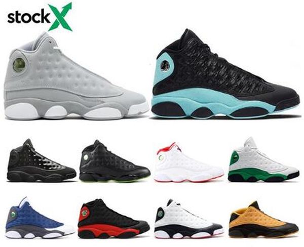 

сток x 13 13s мужская женская баскетбольная обувь волк серый остров зеленый черный кот история полета он получил игру dmp спортивные кроссов