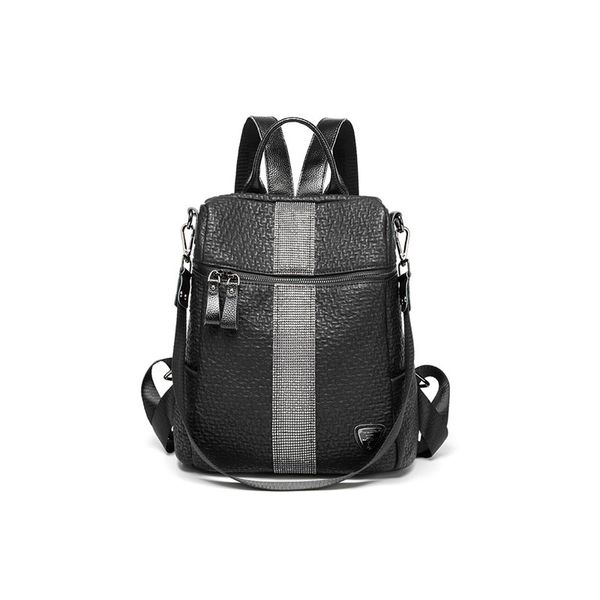 

new fashion backpack bags for women genuine leather rucksack ladies bagpack girl's multi-functional travel backpack bag