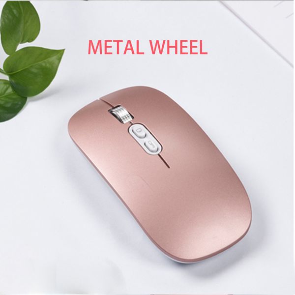 

2020 colourful portable black blue silver pink mouse 2.4ghz usb wireless mouse