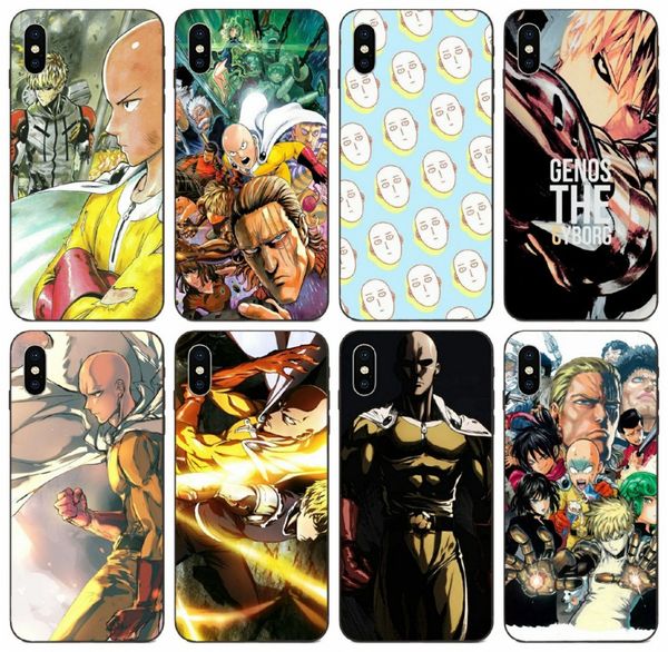 

tongtrade] strong one punch man saitama logo case for iphone 8 7 6s plus 11 pro x xs max galaxy j7 huawei nova 5i xiaomi 9t drop proof case