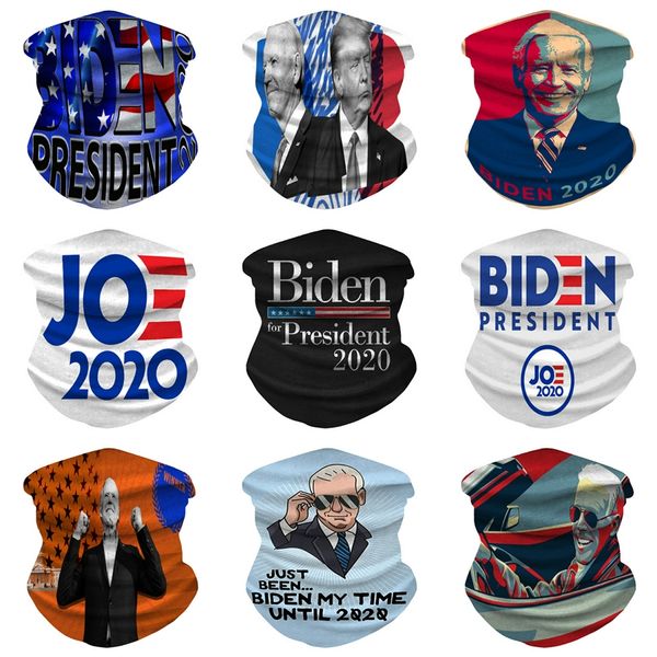 

2020 men and sports face print seamless ear sports biden mask neck tube dust riding face maskswashable and reusab #292, Black