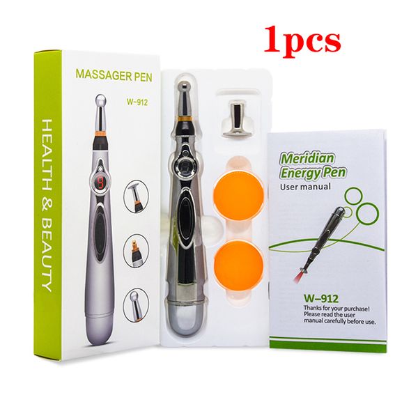 

новая электронная акупунктуры ручка боли терапия pen safe meridian energy лечение массаж тела голова шея ноги здоровье massageadores