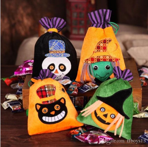 

bravo h trick or treat happy halloween candy bag gift bags pumpkin trick package sacks party gift for kids event party