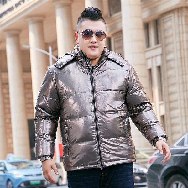 

new light black down jacket hoodie men fashion thick casual super large coat plus size -7xl8xl9xl10xl11xl12xl13xl