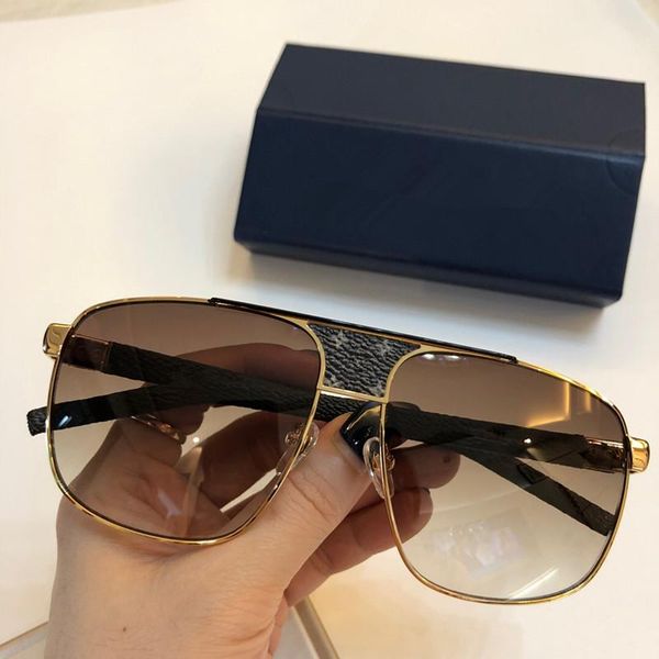 

luxury 233 sunglasses for men designer snake leather legs simple uv protection coating lens classic oval frame with package, White;black