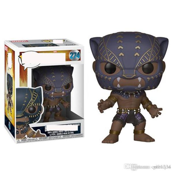 

good cute present funko pop black panther vinyl action figure with box #274 collectible toy popular gift good quality