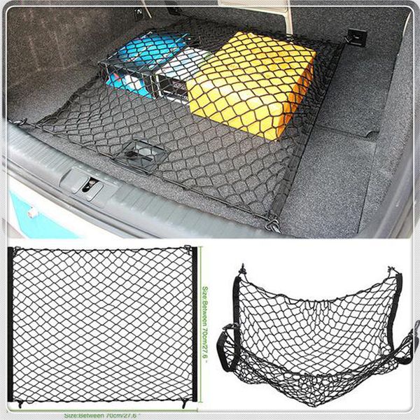 

car mesh nylon cargo trunk storage luggage net for w211 w203 w204 w210 w124 amg w202 cla w212 w220 clk63 r f700