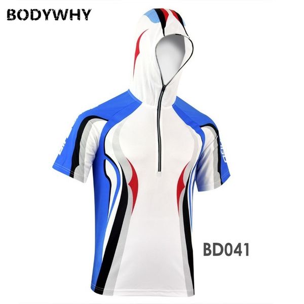 

men's t-shirts summer sun protection fishing clothing anti-ultraviolet deodorant fast drying breathable uv wicking cycling, White;black