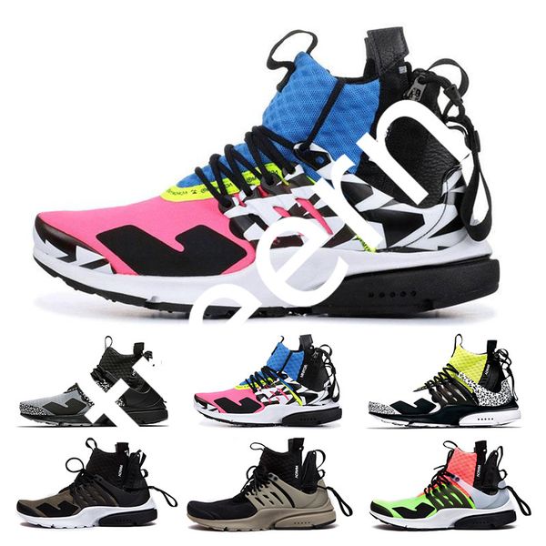 

npsthf acronym x lab high presto mid outdoor shoes for men women items pink blue white green acronym prestos trainers