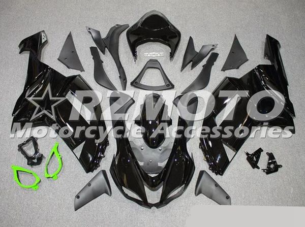 

4 бесплатные подарки новый abs для мотоциклов обтекатели комплект подходит для kawasaki ninja zx6r zx6r 2007 2008 6r 07 08 тела установлен б