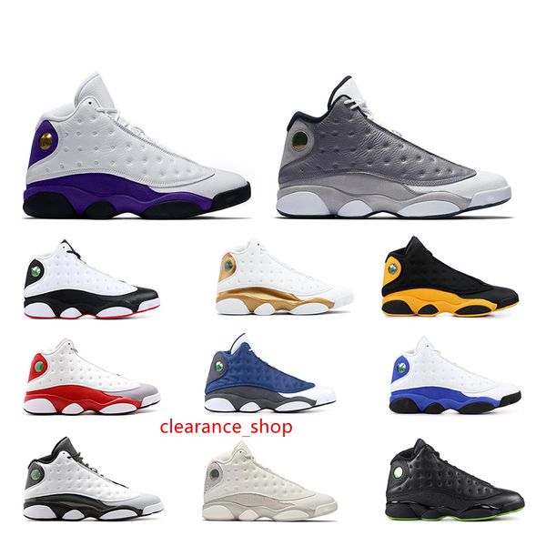 

2019 13s mens basketball shoes xiii hyper royal gs italy blue olive cap and gown black cat 13 sport trainer sneaker 7-13