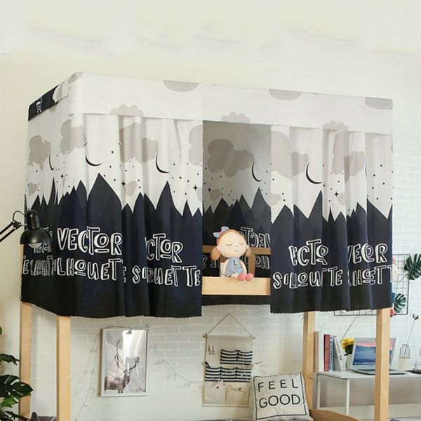 

student dormitory bed curtain blackout cloth mosquito net bedding tent bed canopy school nets bedroom decoration