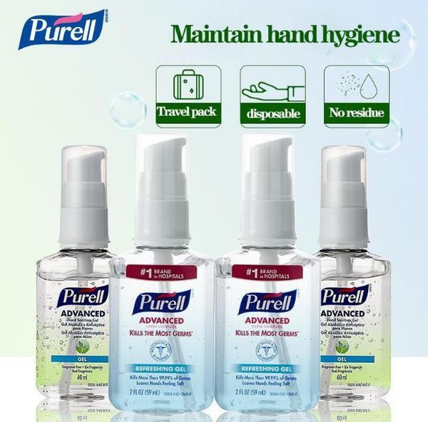 

purell disposable cleansing disinfection gel sterilizing portable hand sanitizer 60ml effective disinfection of portable hand sanitizer