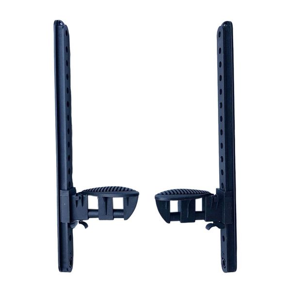 

1 pair kayak foot pegs canoe pedal trigger lock design 16inch hands-free