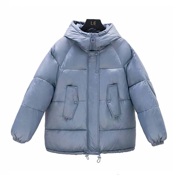 

fv7928 2019 new autumn winter women fashion casual warm jacket female coats woman parka womens coats, Black