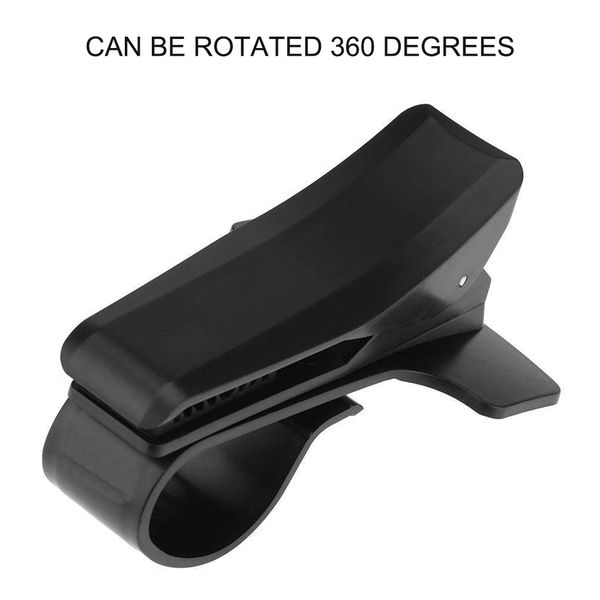 

universal rotatable phone holder adjustable clip car dashboard mount stand gps display bracket car styling