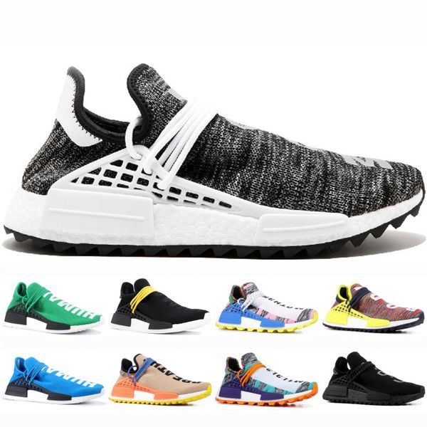

adidas nmd human race горячие продажа human race pharrell williams bbc infinite виды синий розовый nerd синий солнечный пакет hu trail мужчи