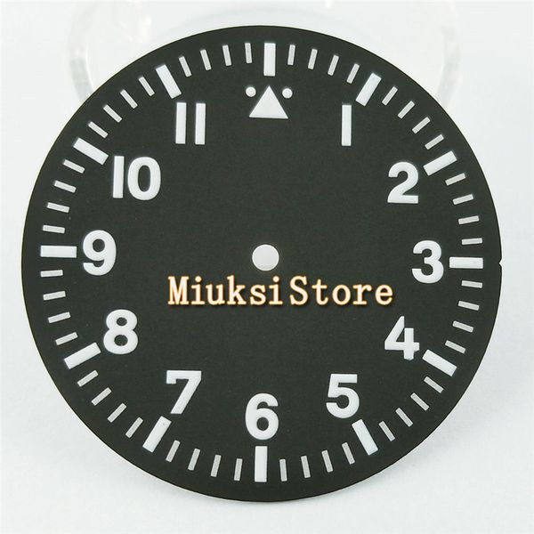 

35.5mm mens watch dial fit miyota 8205 8215 821a mingzhu dg2813/3804 movement