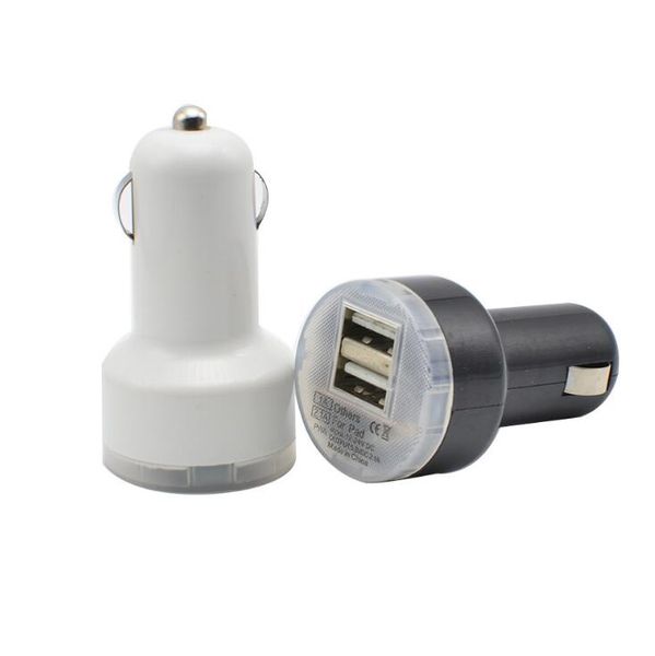 

2 port 2.1a car chargers for iphone 7 8 x 11 samsung s3 s4 s5 s6 s7 s8