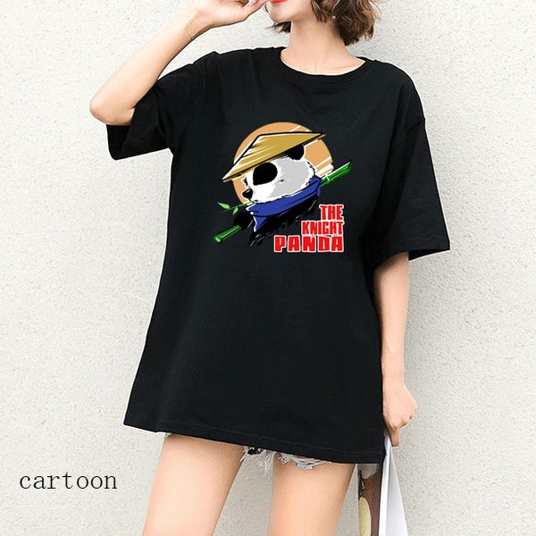 

t-shirt summer fashion short sleeve shirts designer casual print luxury women t shirt t001a001 black white ~2xl
