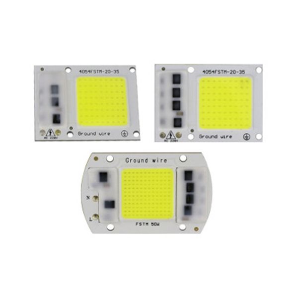 

led cob chip полный спектр белый теплый белый ac220v / 110v завод светать 20w 30w 50w светодиодный прожектор лампы модуль 380-840nm crestech