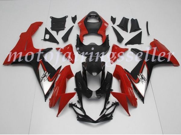

new abs plastic fairings kit fit for suzuki gsxr600 gsxr750 2011 2012 2013 2014 2015 2016 2017 injection mold red and black
