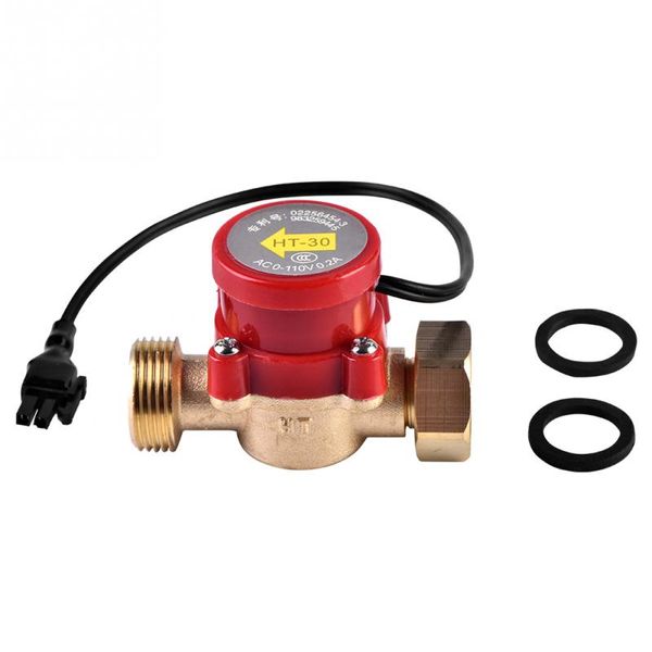 

ht-30 g3/4 inch 3/4 inch thread water pump flow sensor switch 0.2a pump flow switch ac 0-110v 2019 new style