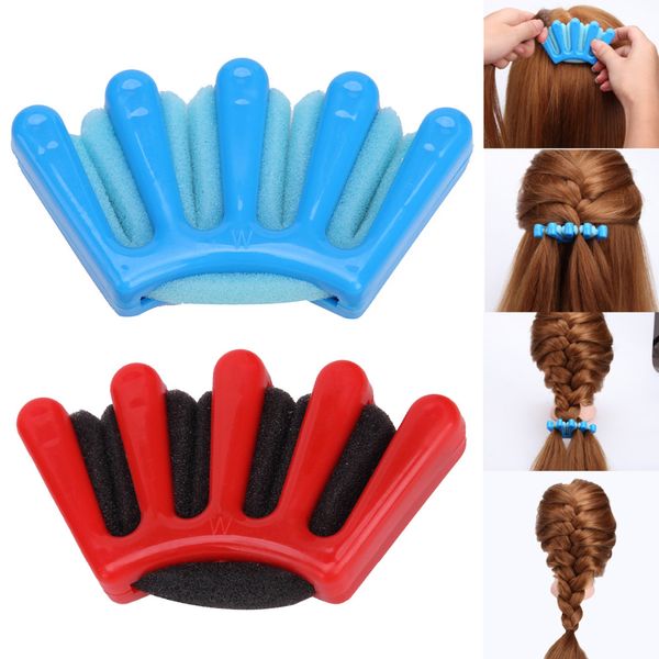 Magic Lady French Hair Braiding Tool Weave Sponge Plait Twist Hairstyling Braider Diy Accessories Conair Hair Bun Maker Bun Maker Conair From Santana